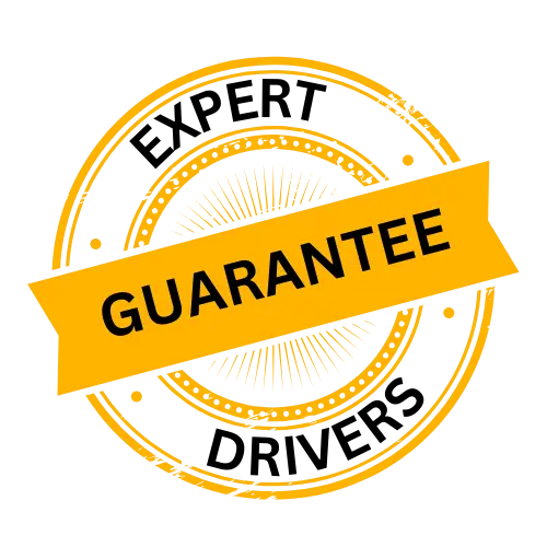 On-time service expert guarantee drivers badge - Sri Malyadri Taxi Services